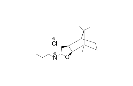 [2R-(2-ALPHA,3A-ALPHA,4-BETA,7-BETA,7A-ALPHA)]-N-(OCTAHYDRO-7,8,8-TRIMETHYL-4,7-METHANOBENZOFURANE-2-YL)-PROPANEAMIN-HYDROCHLORIDE