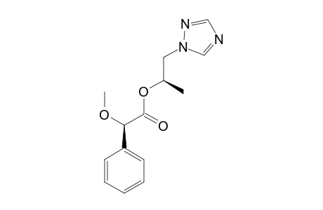 (R)-[(S)-1-(1H-1,2,4-TRIAZOL-1-YL)-PROPAN-2-YL]-2-METHOXY-2-PHENYLACETATE