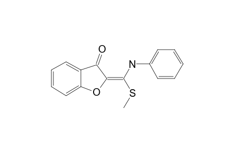 2-[(METHYLTHIO-PHENYLAMINO)-METHYLENE-3(2H)-BENZOFURANE