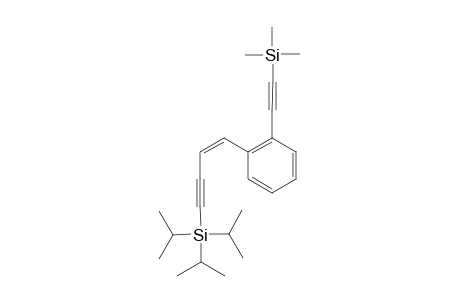 TRIISOPROPYL-((3Z)-4-[2-[(TRIMETHYLSILYL)-ETHYNYL]-PHENYL]-3-BUTEN-1-YNYL]-SILANE