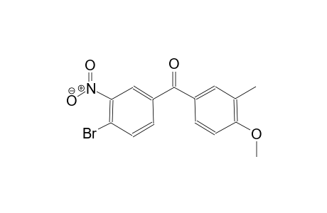 (4-bromo-3-nitrophenyl)(4-methoxy-3-methylphenyl)methanone