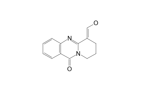 (E)-6-FORMYL-TETRAHYDRO-11H-PYRIDO-[2,1-B]-QUINAZOLIN-4-ONE;TAUTOMER-#2