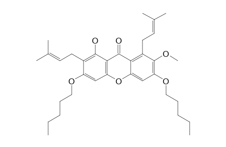 3,6-DI-O-N-PENTYL-ALPHA-MANGOSTIN