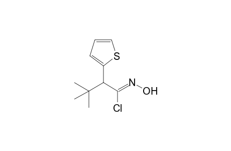 3,3-Dimethyl-2-(2-thienyl)butanohydroximoyl chloride