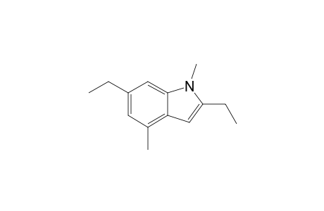 2,6-DIETHYL-1,4-DIMETHYLINDOLE