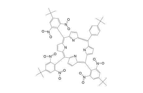 MESO-TRIS-5,10,15-(2',6'-DINITRO-4'-TERT.-BUTYLPHENYL)-MONO-20-(4-TERT.-BUTYLPHENYL)-PORPHYRIN