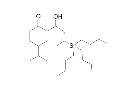 2-(E-1-Hydroxy-3-tributylstannyl-2-butenyl)-4-isopropylcylohexanone