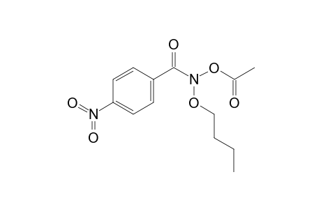 acetic acid [butoxy-(4-nitrobenzoyl)amino] ester