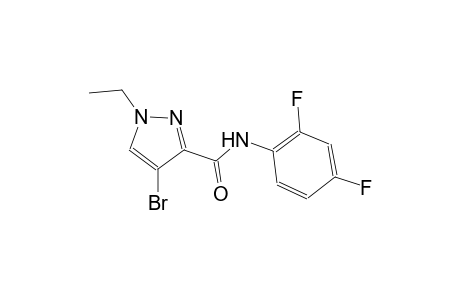 4-bromo-N-(2,4-difluorophenyl)-1-ethyl-1H-pyrazole-3-carboxamide