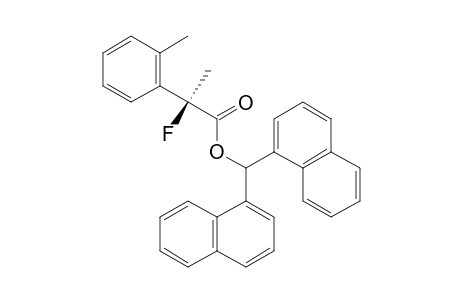 (S)-DI-(NAPHTHALEN-1-YL)-METHYL-2-FLUORO-2-(ORTO-TOLYL)-PROPANOATE