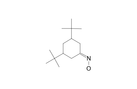 3-AXIAL-5-EQU-DI-TERT.-BUTYL-CYCLOHEXANE-KETOXIME