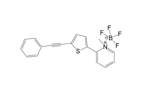 N-METHYL-2-(5'-PHENYLETHYNYL-2'-THIENYL)-PYRIDINIUM-TETRAFLUOROBORATE