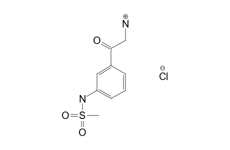 3'-GLYCYLMETHANESULFONANILIDE, MONOHYDROCHLORIDE