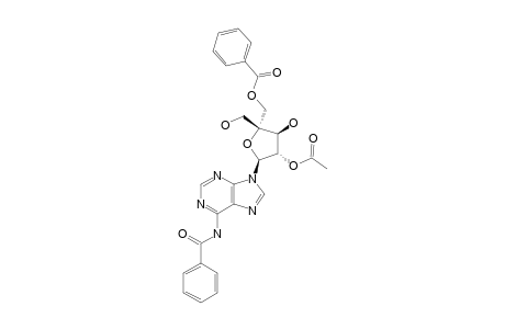 9-[2-O-ACETYL-4-C-(BENZOYLOXYMETHYL)-BETA-D-XYLOFURANOSYL]-6-N-BENZOYLADENINE