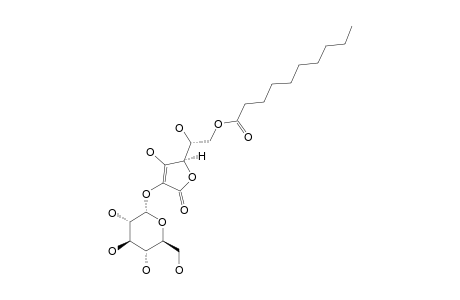 6-O-DECANOYL-2-O-ALPHA-D-GLUCOPYRANOSYL-L-ASCORBIC-ACID