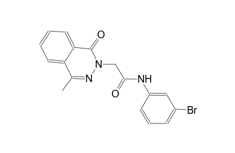 N-(3-bromophenyl)-2-(4-methyl-1-oxo-2(1H)-phthalazinyl)acetamide