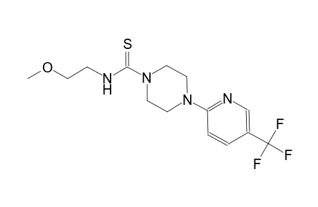 1-piperazinecarbothioamide, N-(2-methoxyethyl)-4-[5-(trifluoromethyl)-2-pyridinyl]-