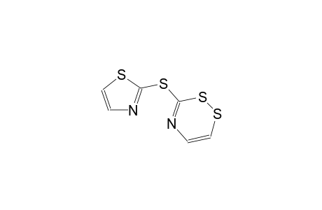 1,2,4-dithiazine, 3-(2-thiazolylthio)-