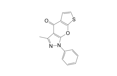 3-METHYL-1-PHENYLTHIENO-[3',2':5,6]-PYRANO-[2,3-C]-PYRAZOL-4(1H)-ONE