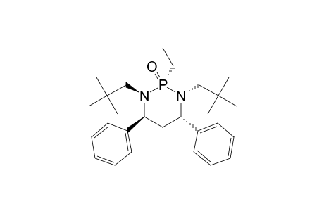 (RS)-(4L,6L)-1,3-BIS-(2,2-DIMETHYLPROPYL)-4,6-DIPHENYL-2-ETHYL-1,3,2-DIAZAPHOSPHORINANE-2-OXIDE