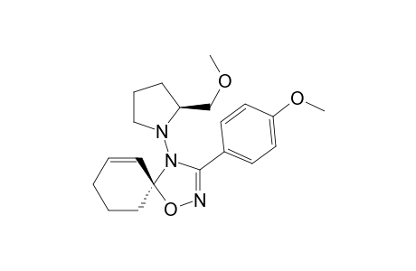 (2'S,5S)-(3-(4-METHOXYPHENYL)-4-[2-(METHOXYMETHYL)-TETRAHYDRO-1H-1-PYRROLYL]-1-OXA-2,4-DIAZASPIRO-[4.5]-2,6-DIENE