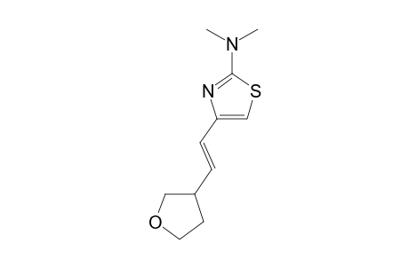 2-DIMETHYLAMINO-4-[(E)-2-(3-OXOLANYL)-ETHENYL]-THIAZOLE