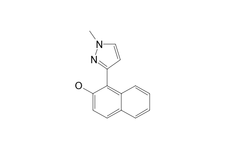 1-METHYL-3-(2'-HYDROXY-1'-NAPHTHYL)-PYRAZOLE