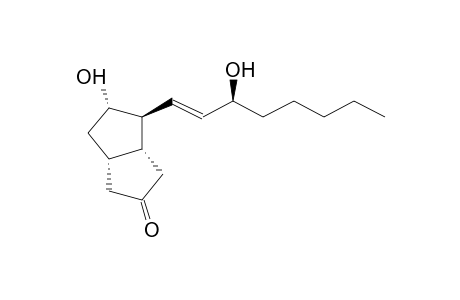 3ALPHA-HYDROXY-2BETA-[3BETA-HYDROXY-1(E)-OCTENYL]BICYCLO[3.3.0]OCTAN-7-ONE