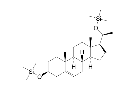 [(1S)-1-[(3S,8S,9S,10R,13S,14S,17S)-10,13-dimethyl-3-trimethylsilyloxy-2,3,4,7,8,9,11,12,14,15,16,17-dodecahydro-1H-cyclopenta[a]phenanthren-17-yl]ethoxy]-trimethyl-silane