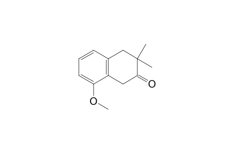 8-methoxy-3,3-dimethyl-1,4-dihydronaphthalen-2-one