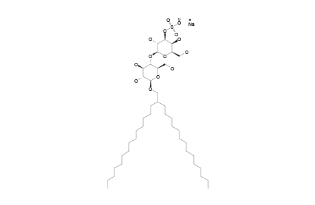 2-(TETRADECYL)-HEXADECYL-O-(3-O-SULFO-BETA-D-GALACTOPYRANOSYL)-(1->4)-BETA-D-GLUCOPYRANOSIDE-SODIUM-SALT