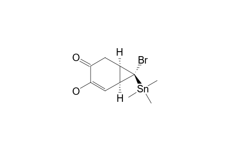 (1-ALPHA,6-ALPHA,7-BETA)-7-BrOMO-7-TRIMETHYLSTANNYLBICYClO-[4.1.0]-HEPT-4-EN-3-ONE