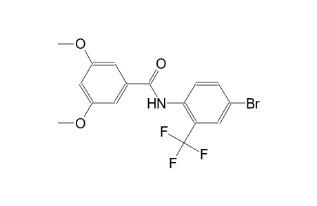 N-[4-bromo-2-(trifluoromethyl)phenyl]-3,5-dimethoxybenzamide