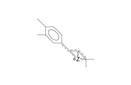 1-(3,4-Dimethyl-phenyl)-3-methyl-but-2-enyl cation