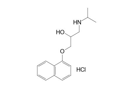 (+/-)-Propanolol hydrochloride