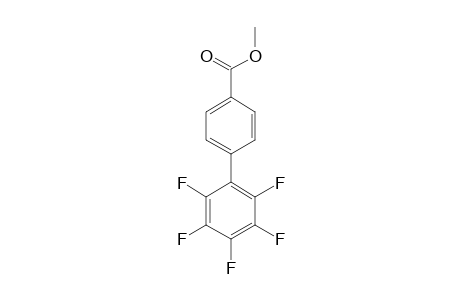 4-(PERFLUOROPHENYL)-METHYLBENZOATE