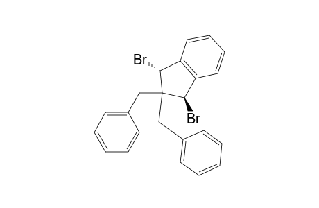 trans-2,2-Dibenzyl-2,3-dihydro-1,3-dibromo-1H-indene