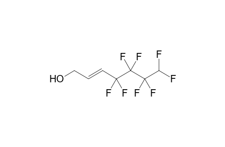 (E)-4,4,5,5,6,6,7,7-octafluoro-2-hepten-1-ol