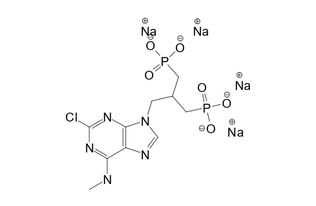 [3-(2-CHLORO-6-METHYLAMINO-PURIN-9-YL)-2-PHOSPHONO-METHYL-PROPYL]-PHOSPHONIC-ACID-SODIUM-SALT