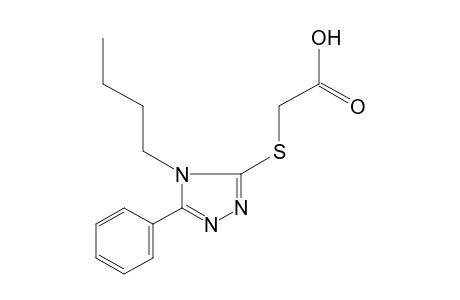 [(4-BUTYL-5-PHENYL-4H-1,2,4-TRIAZOL-3-YL)THIO]ACETIC ACID