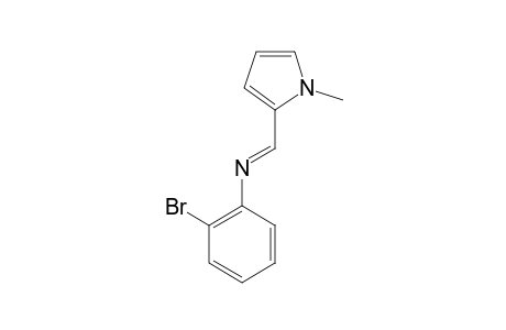 2-BROMO-N-[(1-METHYL-1H-PYRROL-2-YL)-METHYLENE]-ANILINE