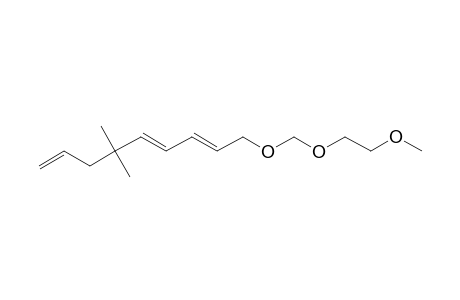 (5E,7E)-9-[(2-METHOXYETHOXY)-METHOXY]-4,4-DIMETHYL-1,5,7-NONATRIENE