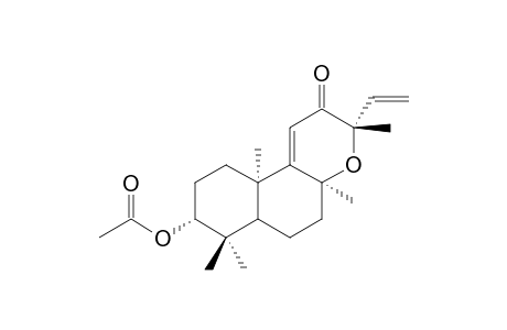 (13S)-ENT-3-BETA-ACETOXY-12-OXO-8-ALPHA,13-EPOXYLABDA-9,14-DIENE