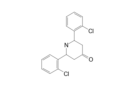 2,6-BIS-(ORTHO-CHLOROPHENYL)-4-PIPERIDINONE