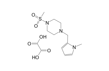 1-((1-methyl-1H-pyrrol-2-yl)methyl)-4-(methylsulfonyl)piperazine oxalate