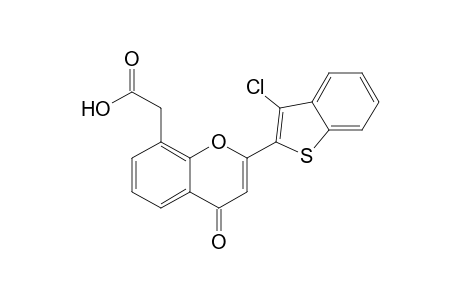 2-[2-(3-chloranyl-1-benzothiophen-2-yl)-4-oxidanylidene-chromen-8-yl]ethanoic acid