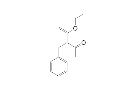 3-BENZYL-2-ETHOXY-PENT-1-EN-4-ONE