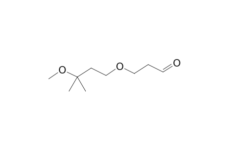 3-(3-methoxy-3-methylbutoxy)propanal