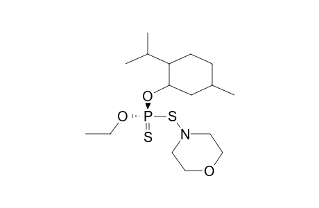 O-(L-MENTYL)-O-ETHYL-S-MORPHOLINO-(S)-DITHIOPHOSPHATE