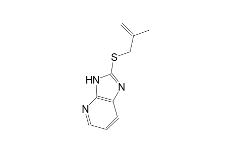 2-[(2-methyl-2-propenyl)sulfanyl]-3H-imidazo[4,5-b]pyridine